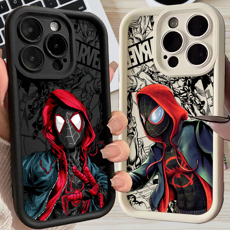 Phone Cases Men - Spider-man Miles Morales Case For Apple