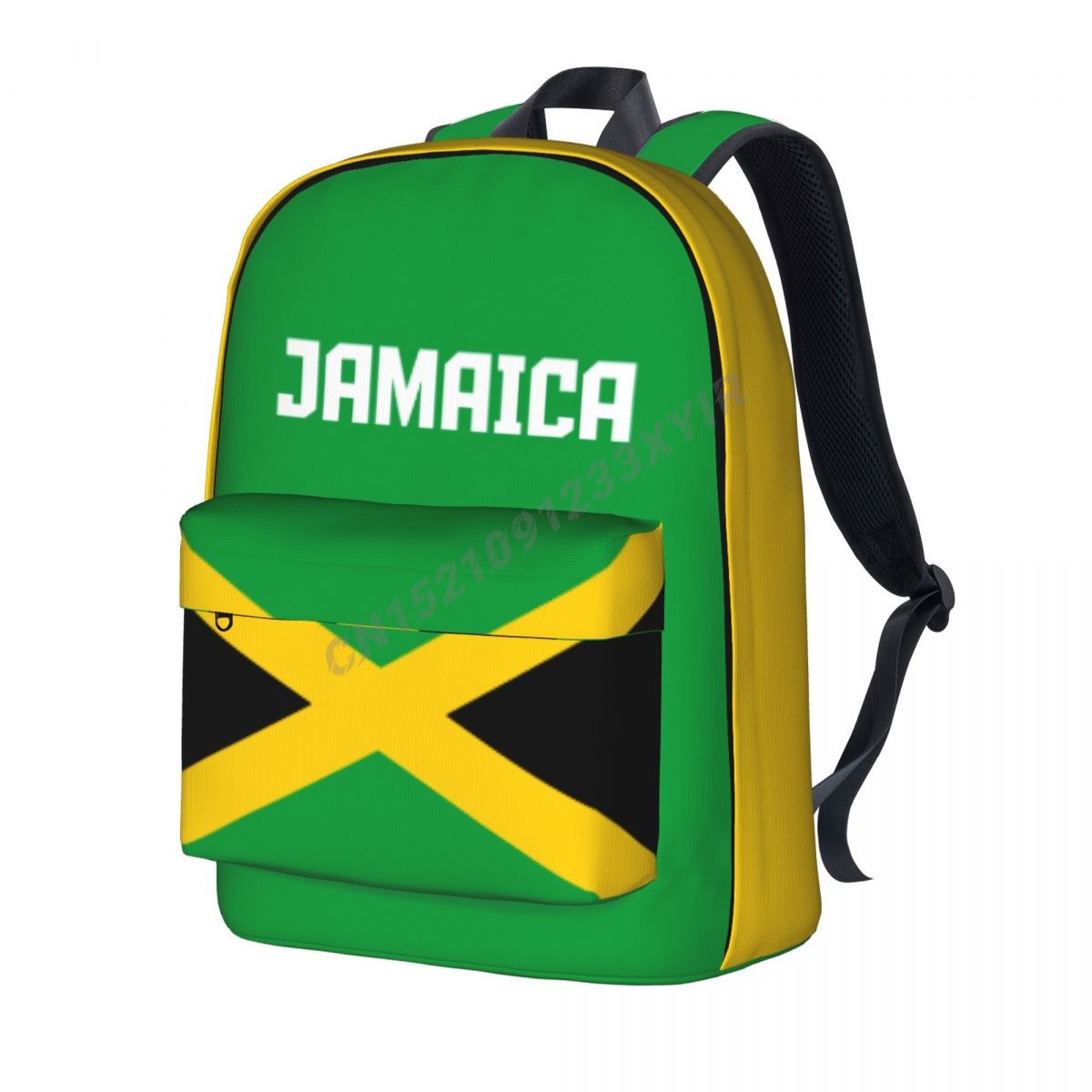 Phone Cases Jamaica - Unisex Backpack Jamaica Flag Jamaicans Stitch