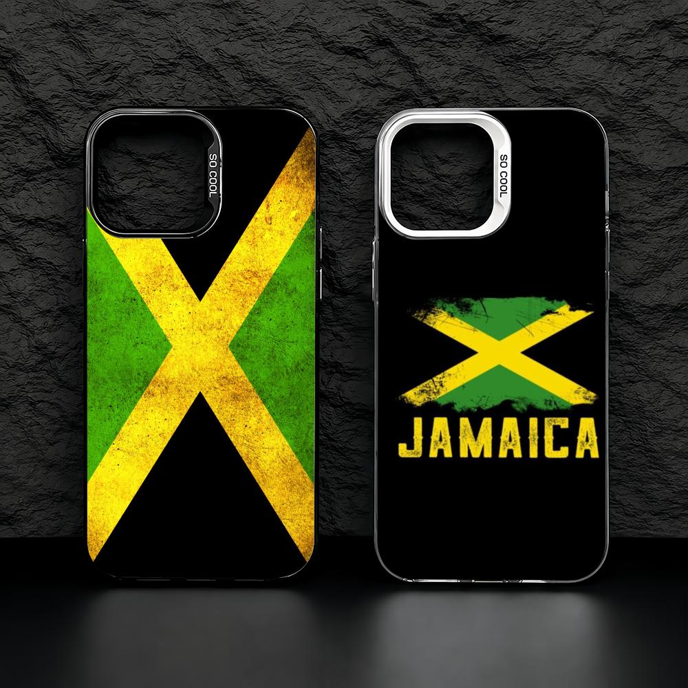 Phone Cases Jamaica - Sports Jamaica Flag football Phone Case