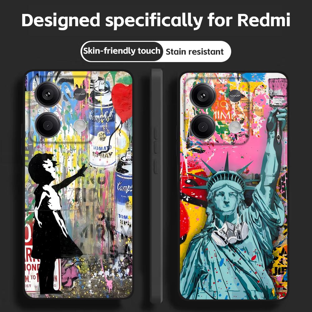 Phone Cases Iphone 14 - Banksy Graffiti Art Phone Case For