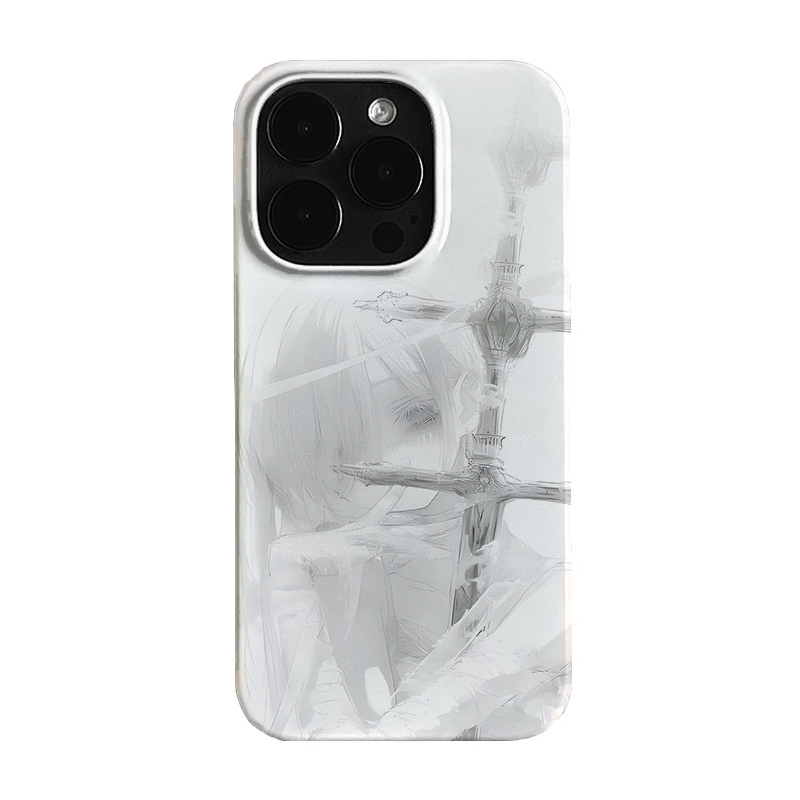 Phone Cases Girls - Beautiful Anime Girl Sword Cool Jelly