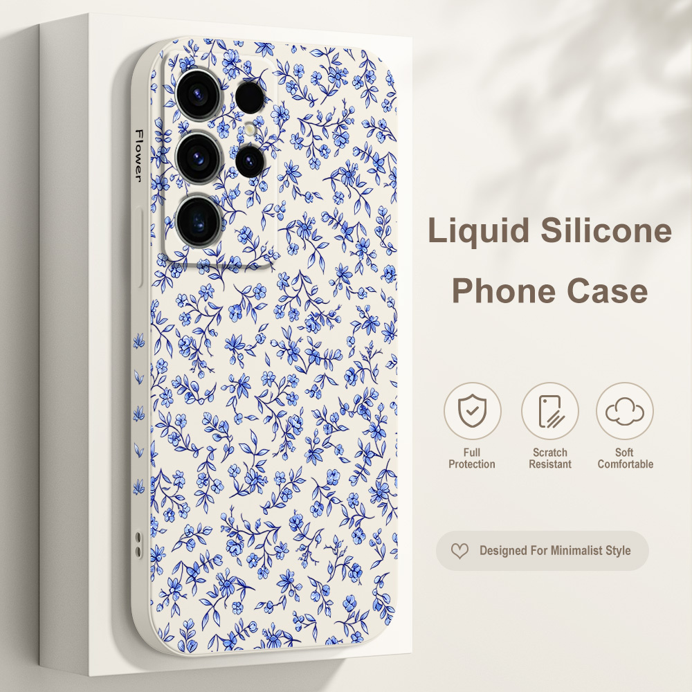 Samsung Galaxy S25 - Twisted Floral Phone Case For Samsung