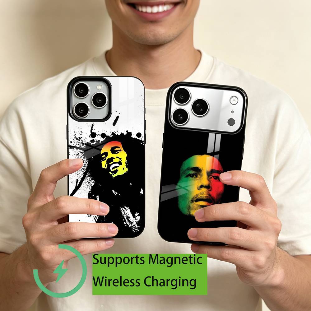 Phone Cases Jamaica - J-Jamaica Bob M-Marley Lion Phone Case