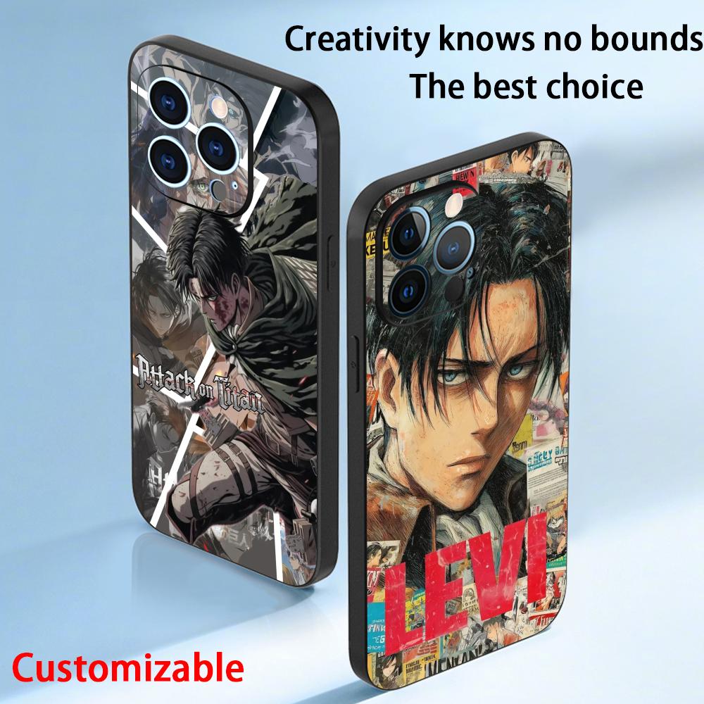 Phone Cases Men - Levi ackerman cool anime man pattern