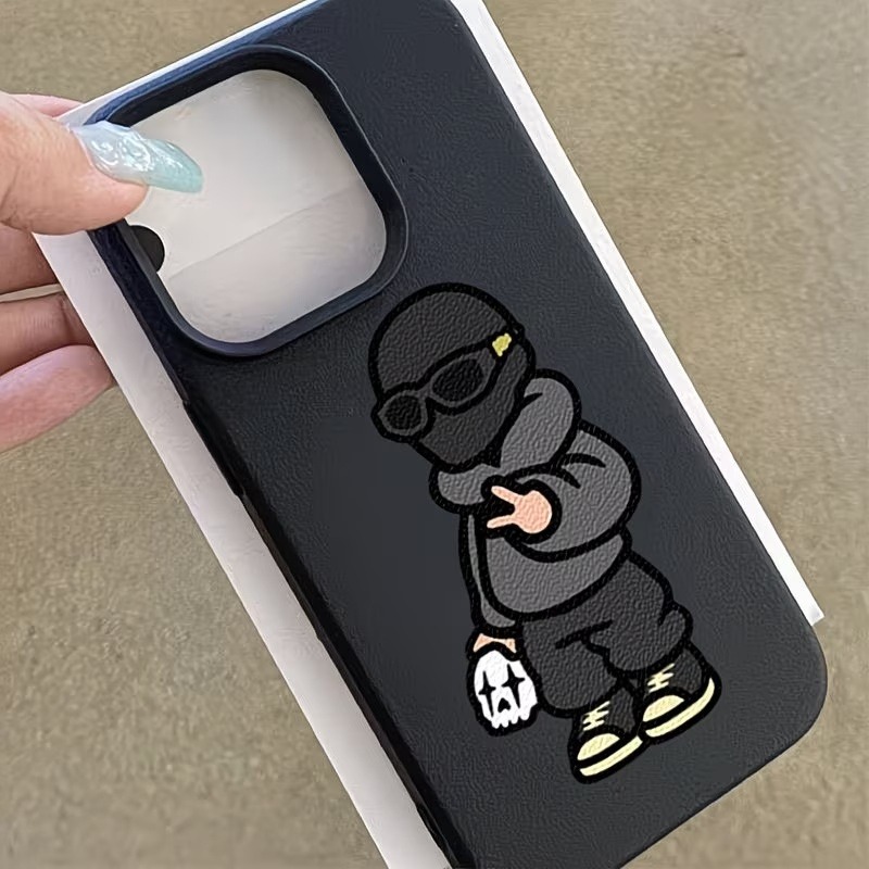 Phone Cases Xr Boys - Cool Masked Boy Streetwear Pattern Lychee