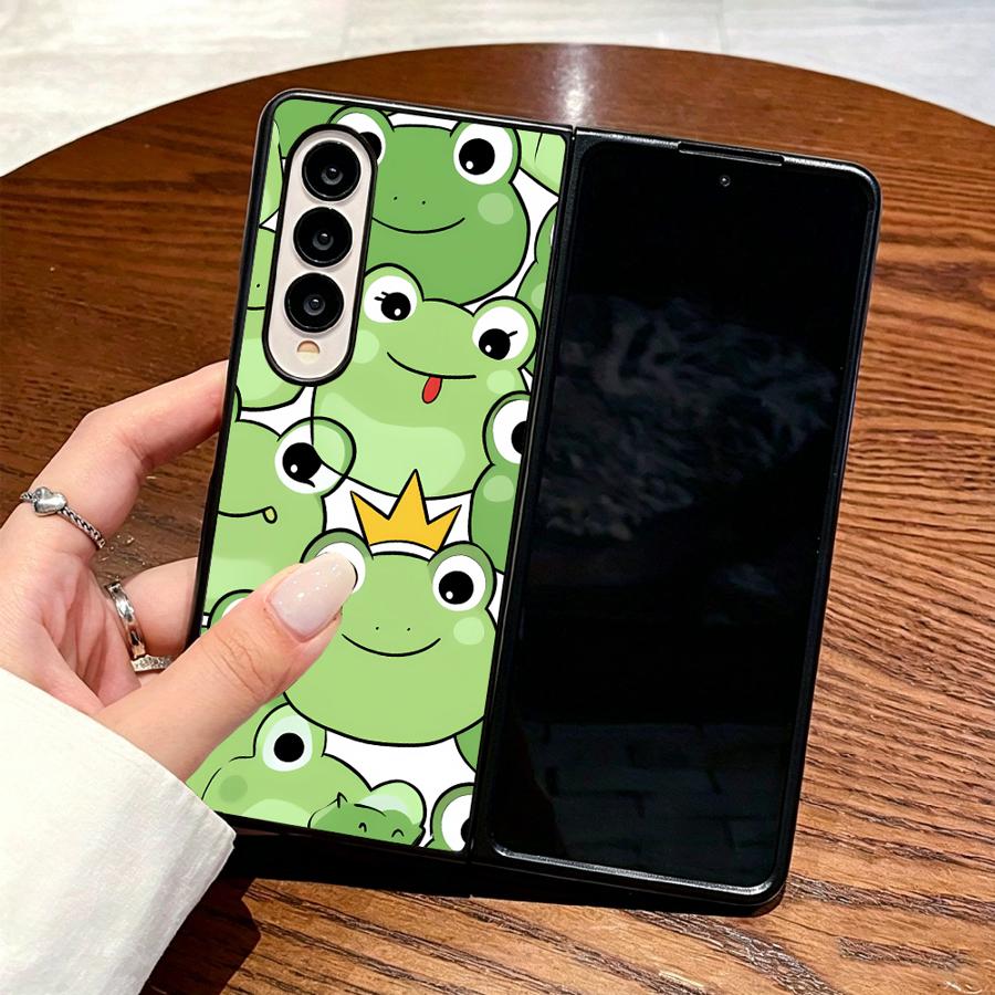 Full Cover Frog Design Phone C - Phone Cases Z Flip 7 ulasan dan harga