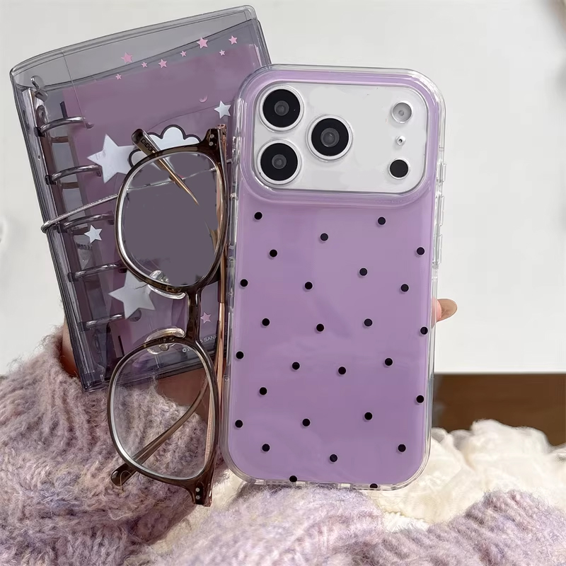 Korean Ins Girl Simple Purple  - Phone Cases Girls ulasan dan harga