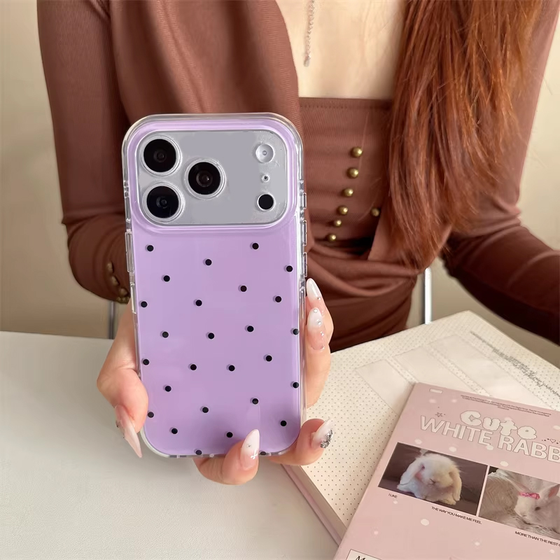 Korean Ins Girl Simple Purple  - Phone Cases Girls ulasan dan harga