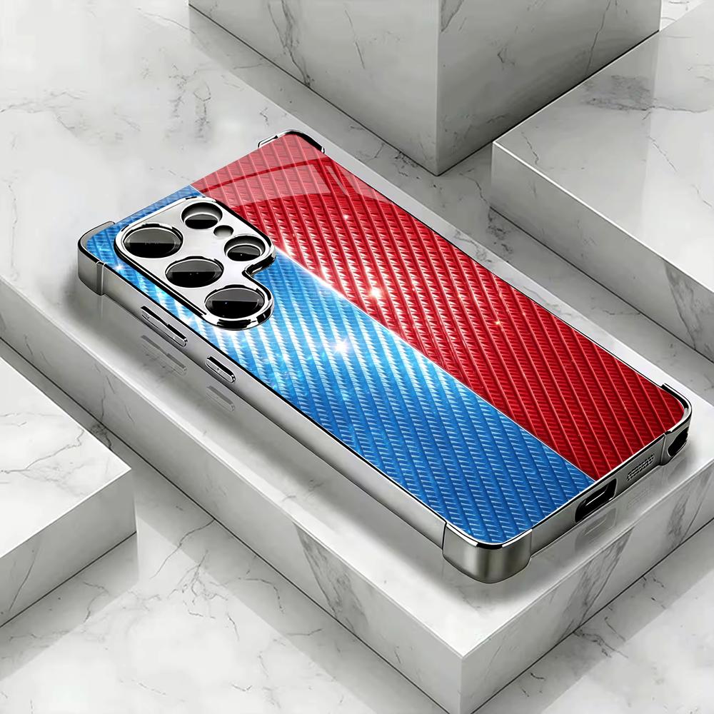 Red and blue carbon fiber phon - Phone Cases Quad Lock ulasan dan harga