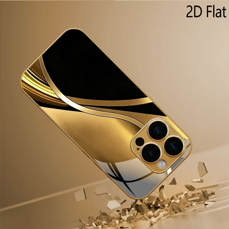 black gold print Patterned tem - Phone Cases That Cover The Camera ulasan dan harga