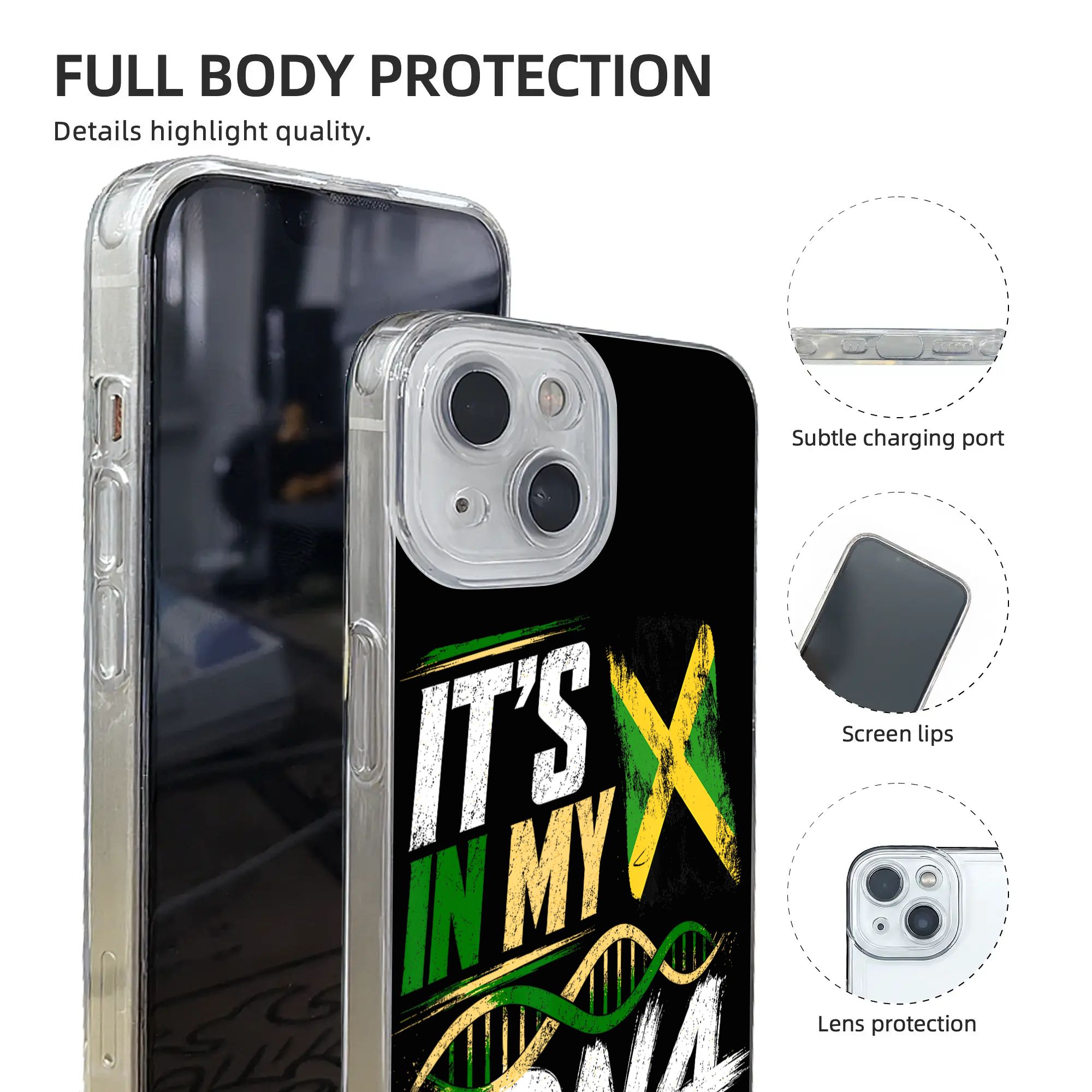 New Armor Bumper  Jamaica DNA  - Phone Cases Jamaica ulasan dan harga