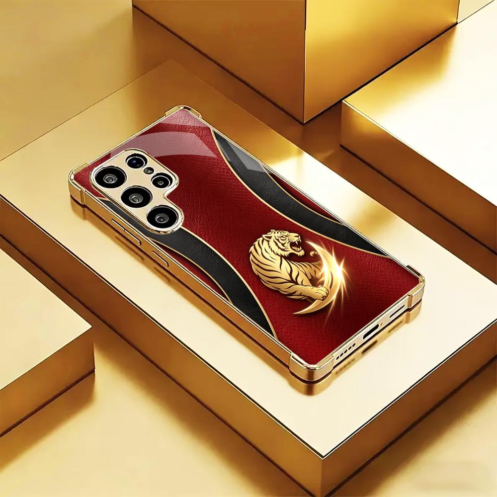 Luxurious Fashion Golden tiger - Phone Cases Quad Lock ulasan dan harga