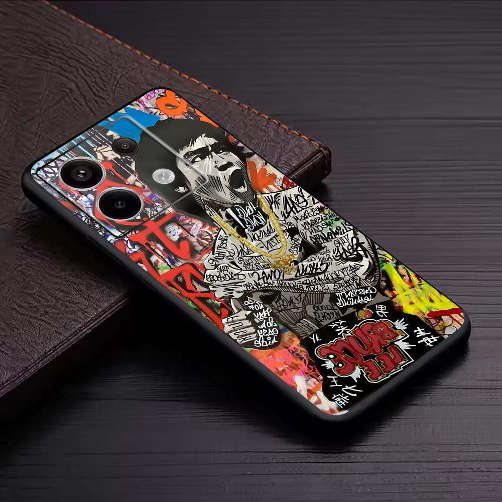 Banksy Graffiti Art  Phone Cas - Phone Cases Iphone 14 ulasan dan harga