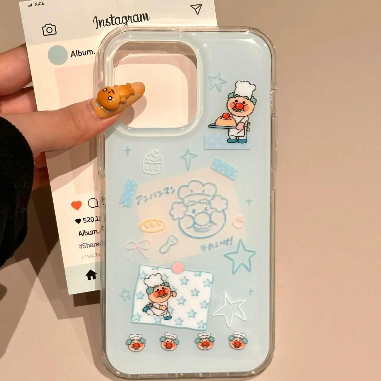 Korean Ins Blue Chef Old Man C - Phone Cases Men ulasan dan harga