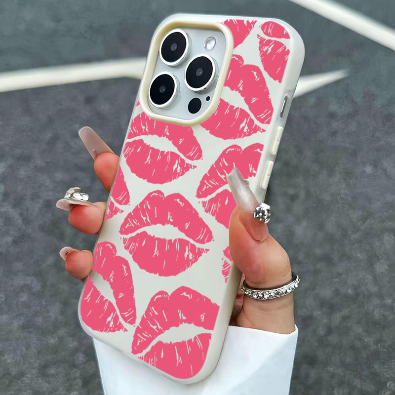 Sexy Girl Pink Lips  Pattern D - Phone Cases Girls ulasan dan harga