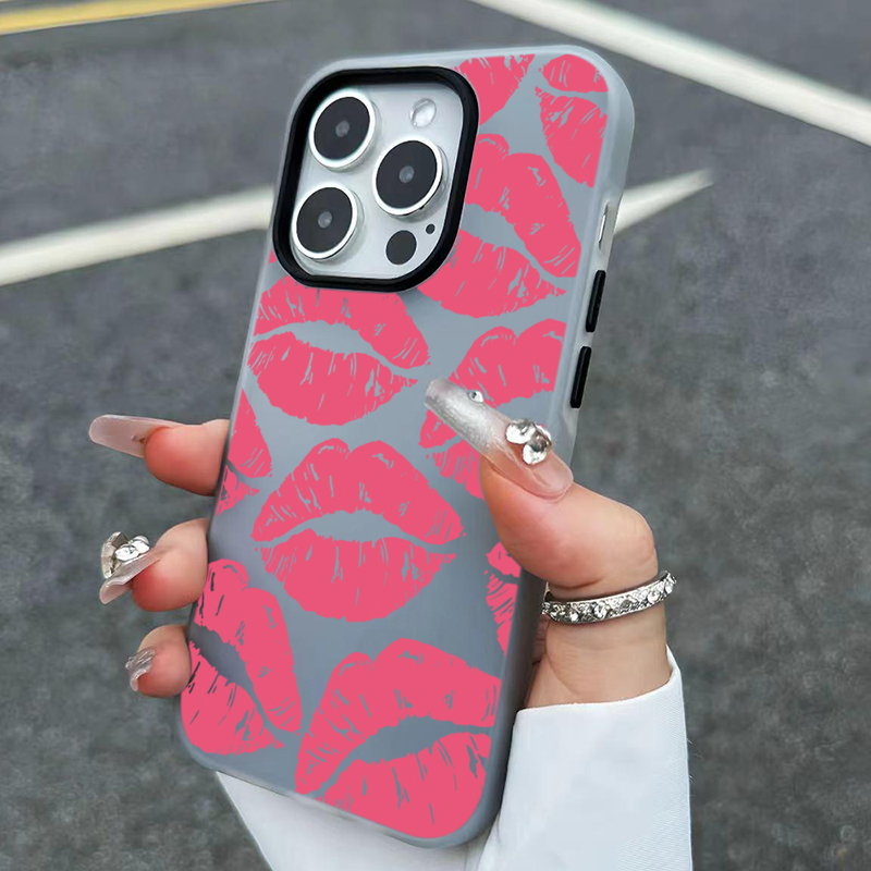 Sexy Girl Pink Lips  Pattern D - Phone Cases Girls ulasan dan harga