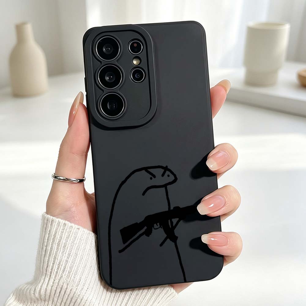 Cartoon Line Man Silicone Case - Phone Cases Men ulasan dan harga
