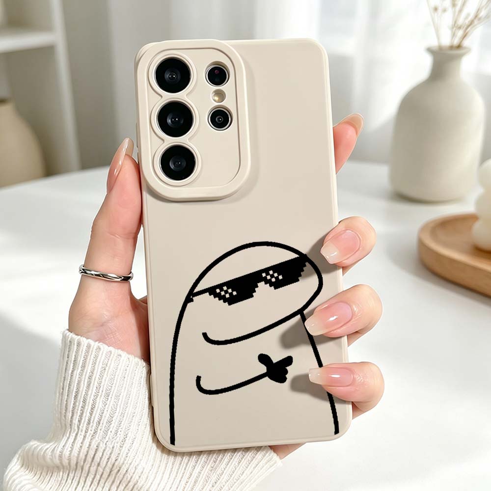 Cartoon Line Man Silicone Case - Phone Cases Men ulasan dan harga
