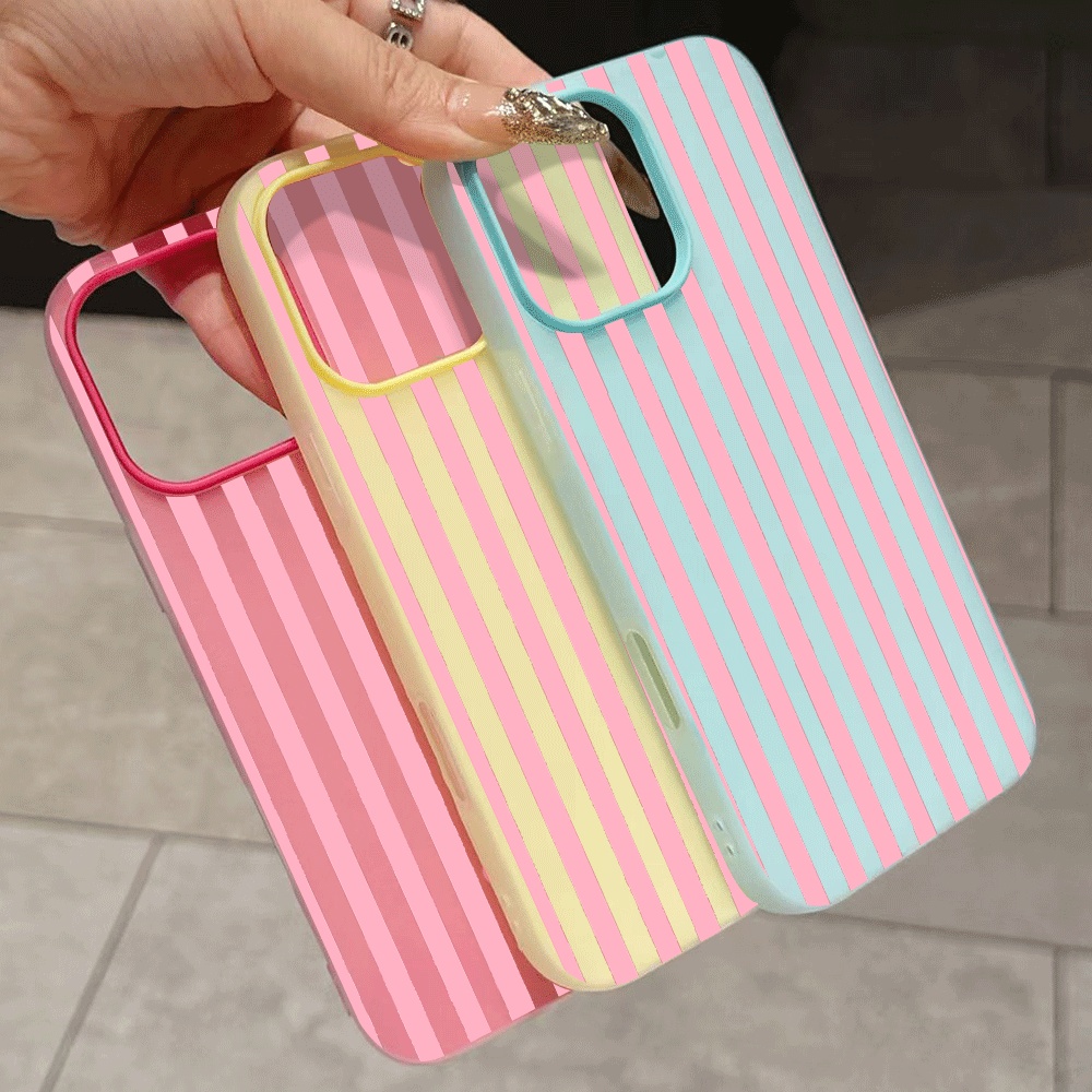 Simple Vertical bar Cartoon Ph - Phone Cases For Iphone 17 ulasan dan harga
