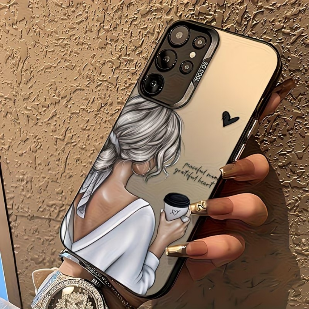 Peaceful Grateful Girl Print P - Phone Cases Girls ulasan dan harga