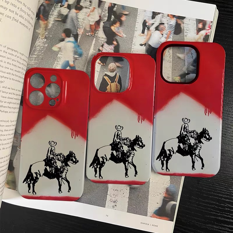 Ins Korean Red Riding Boy Phon - Phone Cases Xr Boys ulasan dan harga