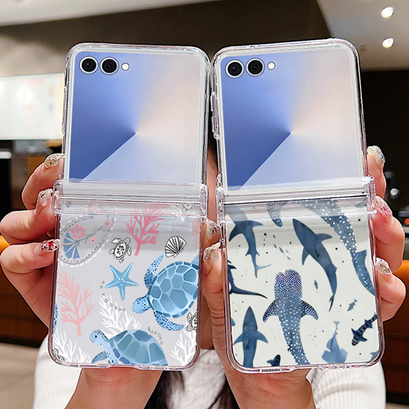 Sharks Shells Phone Case For S - Phone Cases Z Flip 7 ulasan dan harga