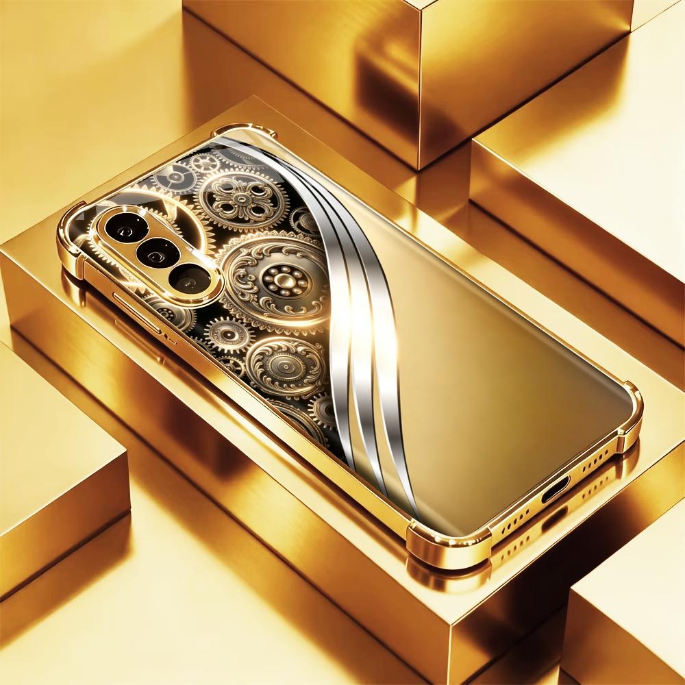 Ornate Vintage Golden Gear pho - Phone Cases Quad Lock ulasan dan harga