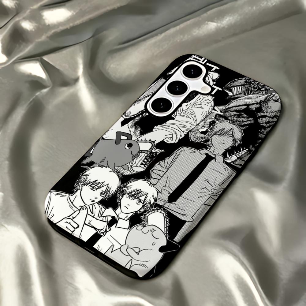 Anime Chainsaw man pattern hot - Phone Cases Men ulasan dan harga