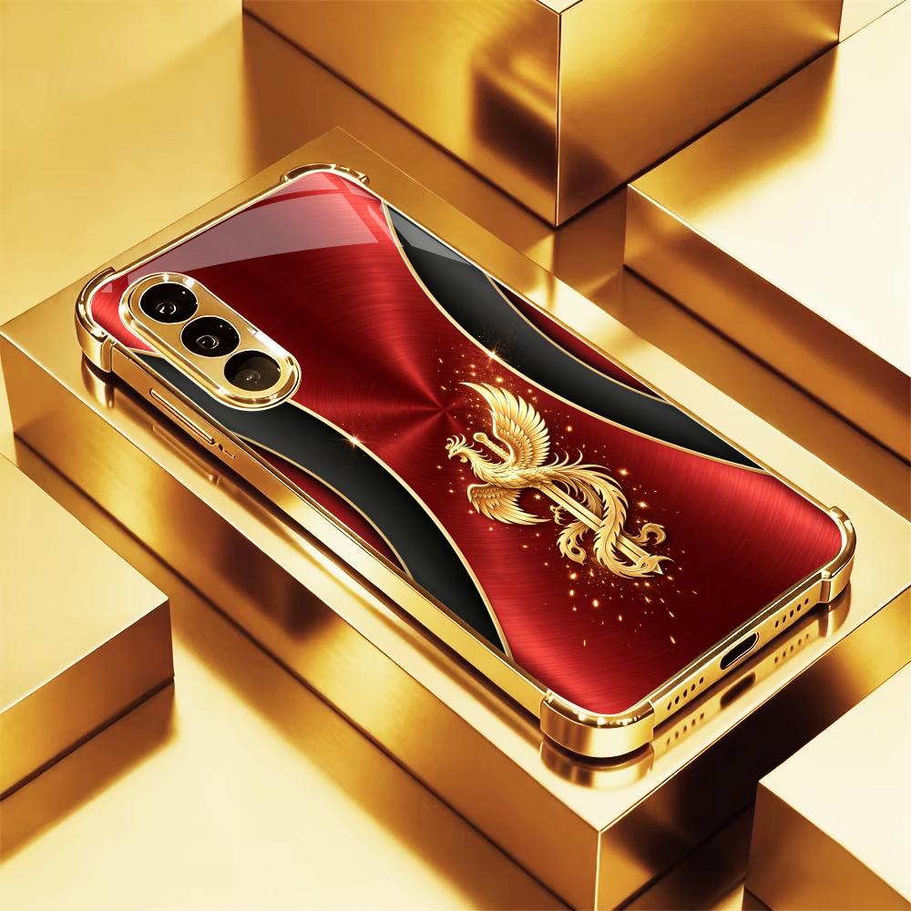 New Opulent Phoenix Print phon - Phone Cases Quad Lock ulasan dan harga