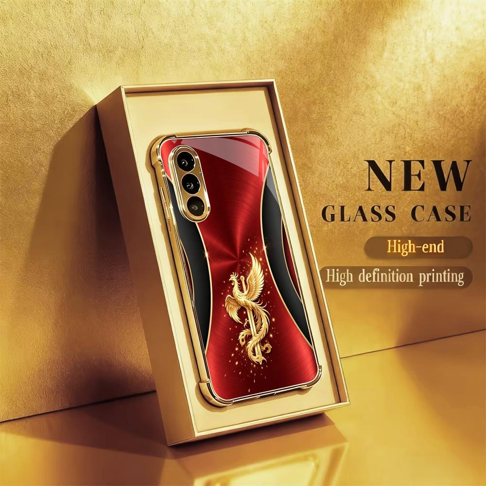 New Opulent Phoenix Print phon - Phone Cases Quad Lock ulasan dan harga
