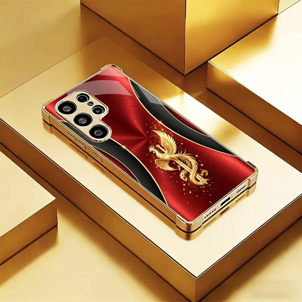 New Opulent Phoenix Print phon - Phone Cases Quad Lock ulasan dan harga