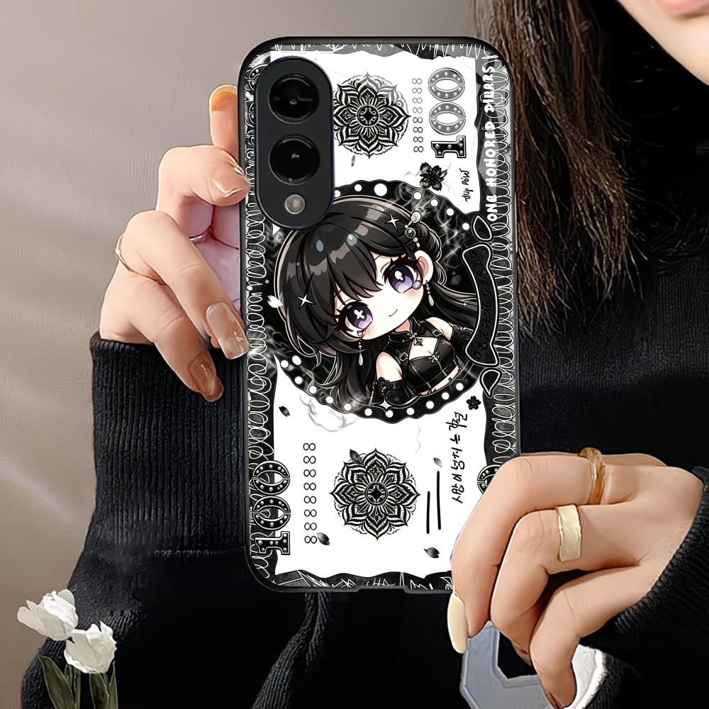 Cartoon girl banknote phone ca - Phone Cases Quad Lock ulasan dan harga