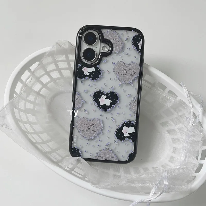 Ins Korean Retro Girl Love Rab - Phone Cases Girls ulasan dan harga