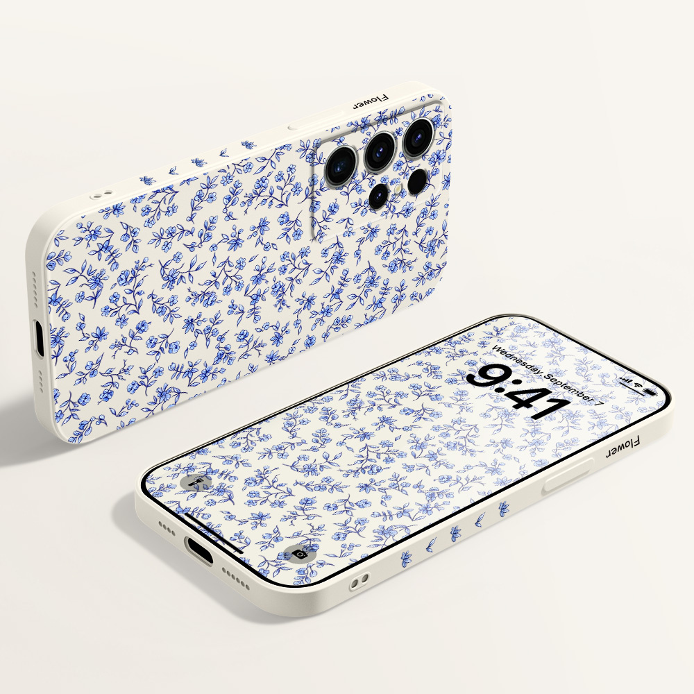 Twisted Floral Phone Case For  - Samsung Galaxy S25 ulasan dan harga