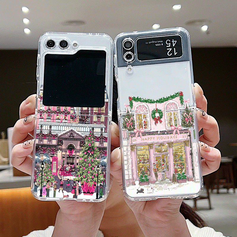 Rural Building Snow Scenery Ch - Phone Cases Z Flip 7 ulasan dan harga