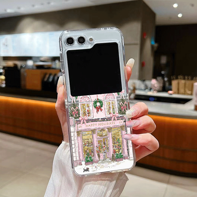 Rural Building Snow Scenery Ch - Phone Cases Z Flip 7 ulasan dan harga