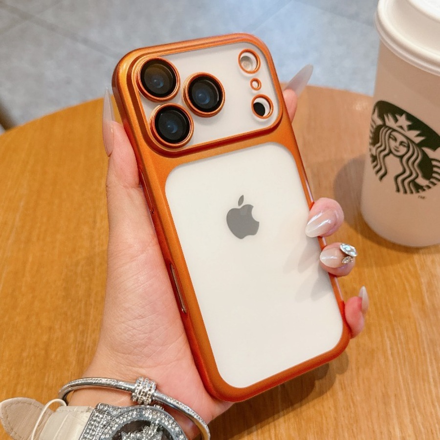 Luxury Matte Clear Electroplat - Phone Cases Men ulasan dan harga