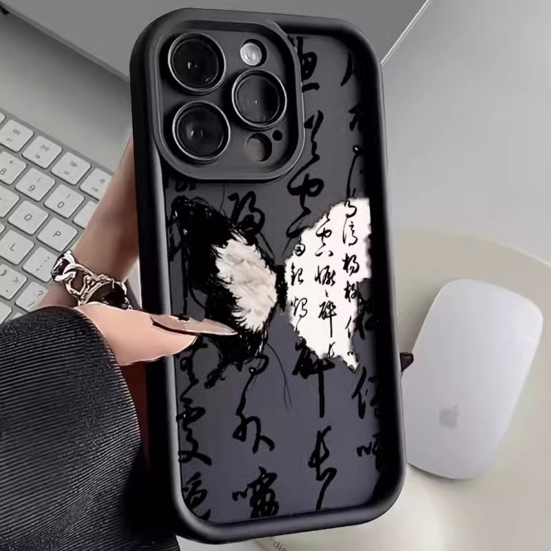 Silicone Painting Butterfly Ph - Phone Cases That Cover The Camera ulasan dan harga