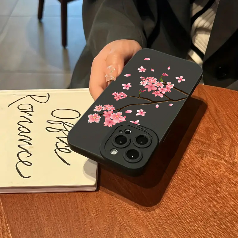 Pink Cherry Blossom Phone Case - Phone Cases That Cover The Camera ulasan dan harga