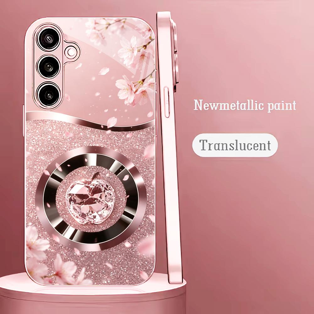 Blossom Glitter Apple Fashion  - Phone Cases Quad Lock ulasan dan harga