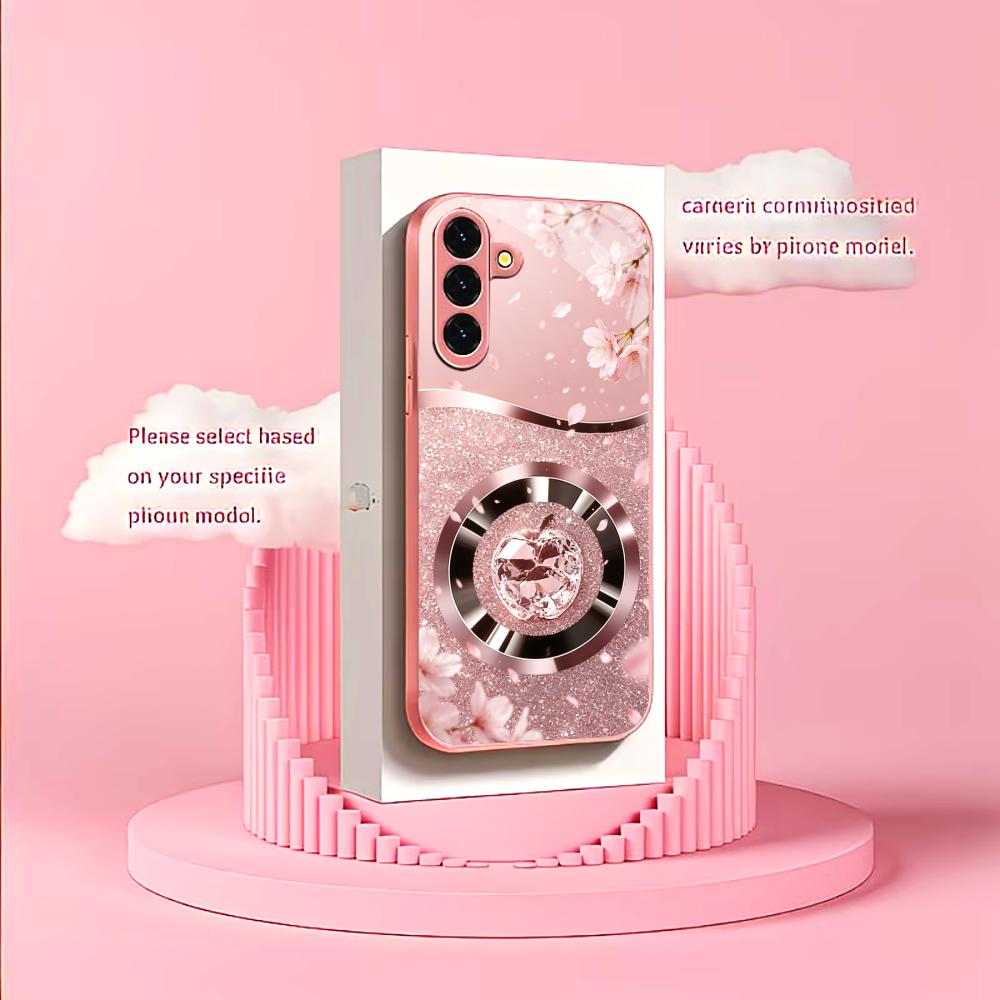 Blossom Glitter Apple Fashion  - Phone Cases Quad Lock ulasan dan harga