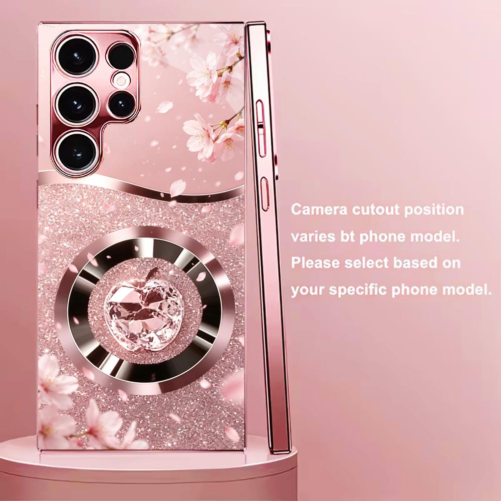Blossom Glitter Apple Fashion  - Phone Cases Quad Lock ulasan dan harga