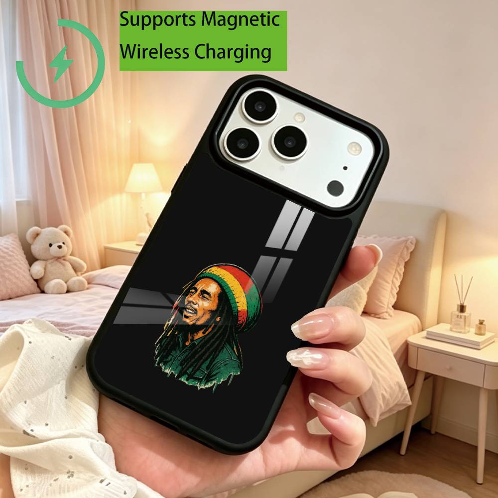 J-Jamaica Bob M-Marley Lion Ph - Phone Cases Jamaica ulasan dan harga