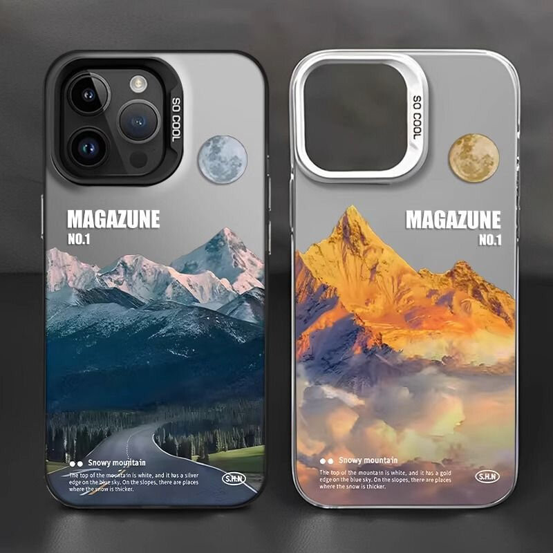 Snow Mountain Road Landscape P - Phone Cases Vogue ulasan dan harga