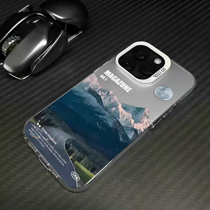 Snow Mountain Road Landscape P - Phone Cases Vogue ulasan dan harga