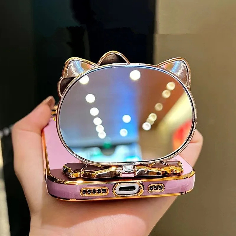 A 91 Makeup Mirror Cute Rabbit - Phone Cases Vogue ulasan dan harga