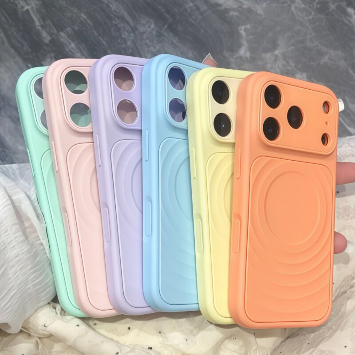 Luxury Wave Water Ripple Patte - Phone Cases That Cover The Camera ulasan dan harga