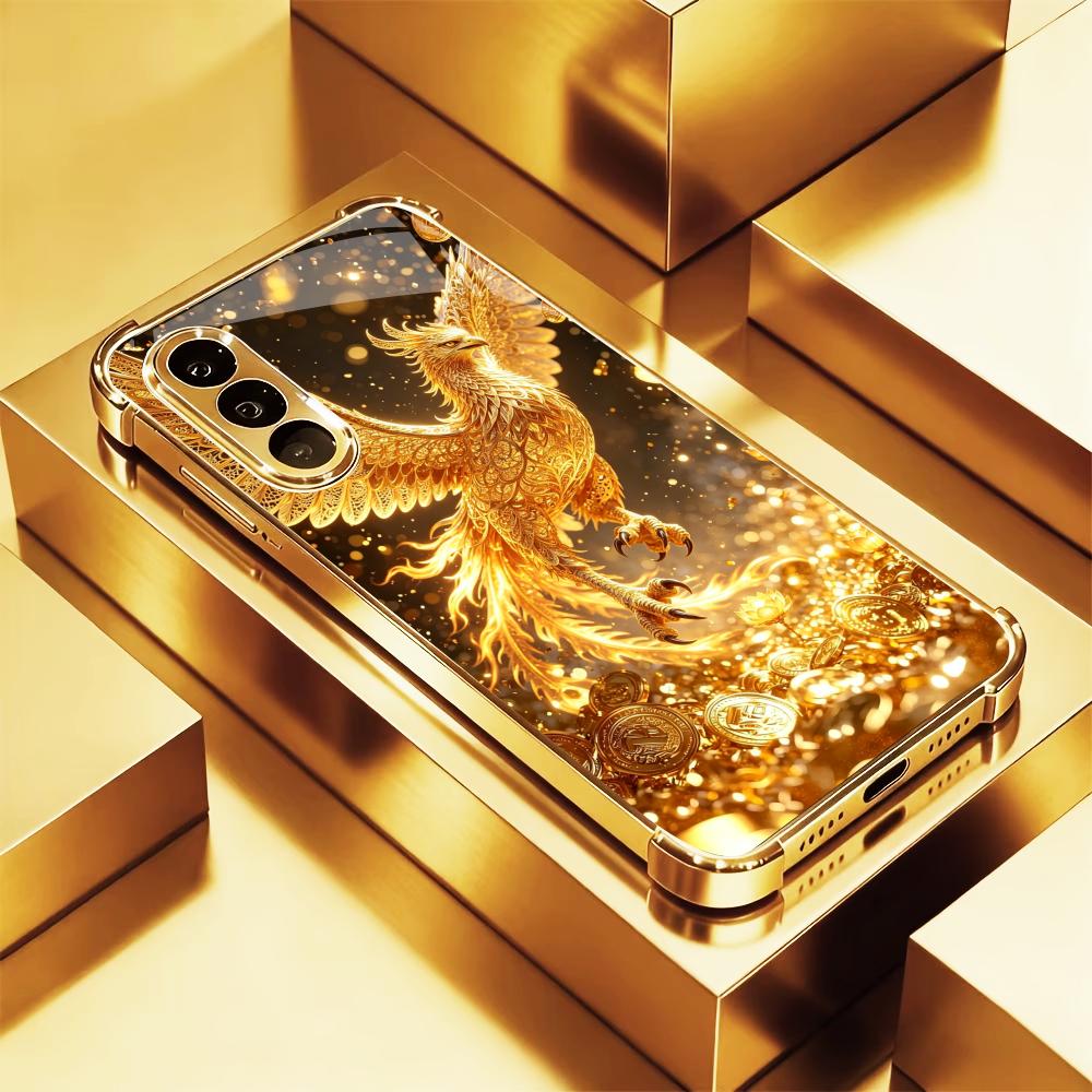 Luxurious Golden Bird phone ca - Phone Cases Quad Lock ulasan dan harga