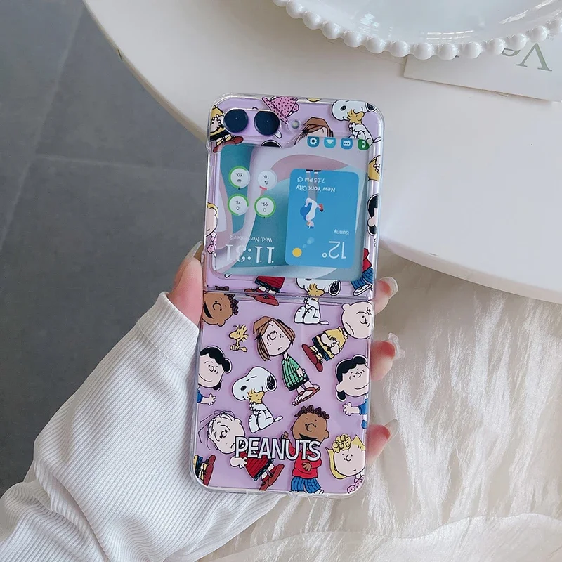 Cute Cartoon Snoopy Charlie Br - Phone Cases Z Flip 7 ulasan dan harga