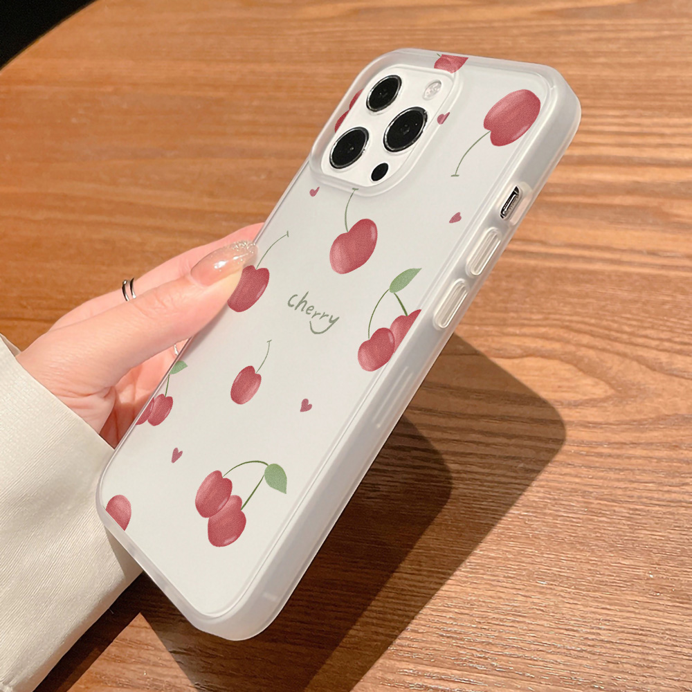 Cherry Phone Case Frosted For  - Phone Cases Iphone 14 ulasan dan harga